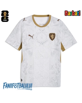 Republica Cehă Tricou Fotbal Replică Mondial 2026 Barbati Deplasare
